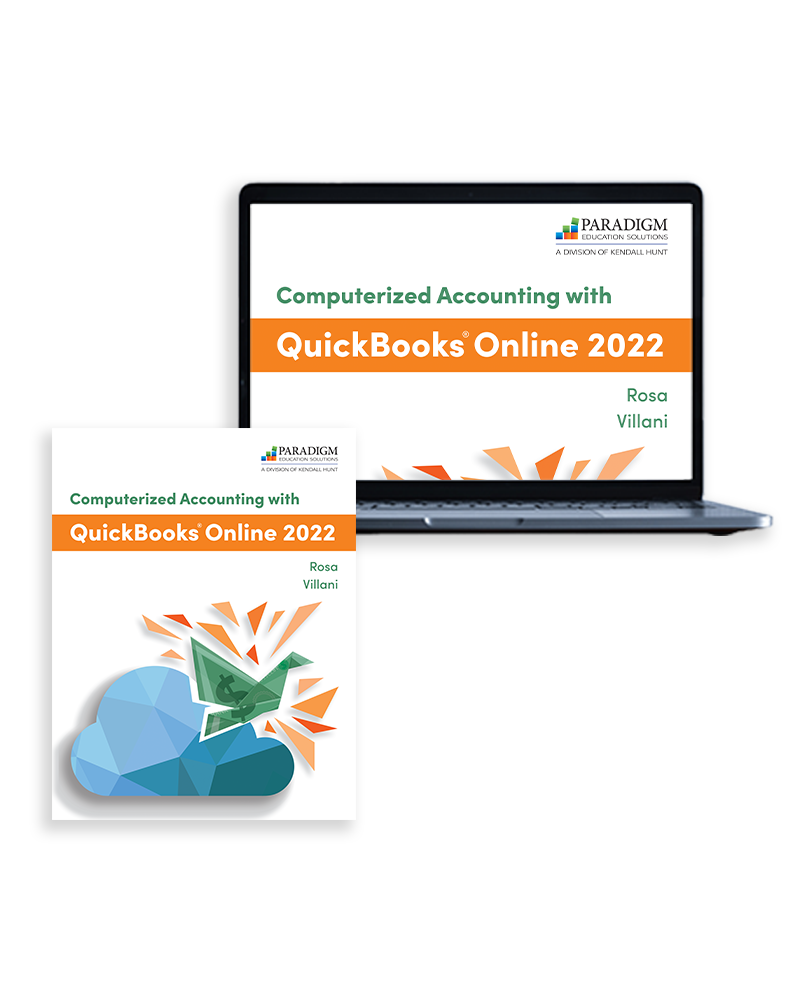 Computerized Accounting With QuickBooks Online 2022 | Paradigm Education